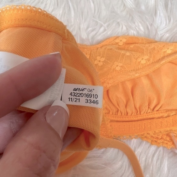 Aerie set of 2 Lacey Bralettes‎ in OrangeSize XL - Picture 9 of 9
